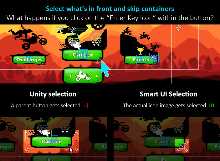 Smart Ui Selection for Unity Screenshot